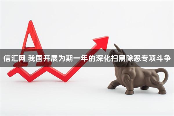 信汇网 我国开展为期一年的深化扫黑除恶专项斗争